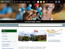 Tablet Screenshot of glenpark.ca
